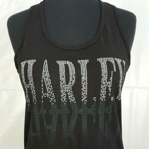Harley-Davidson Rhinestone Shadow Tank Top